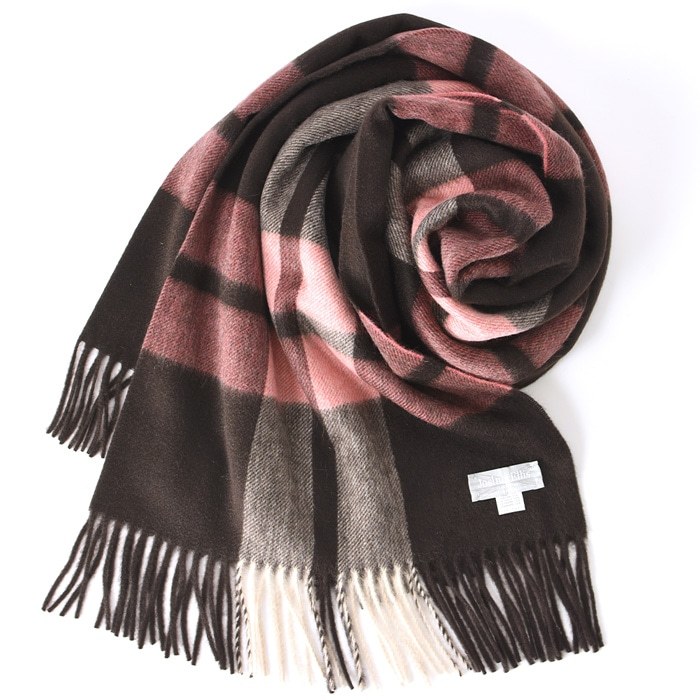 Joshua Ellis（ジョシュアエリス） カシミヤ ストール 大判 厚手