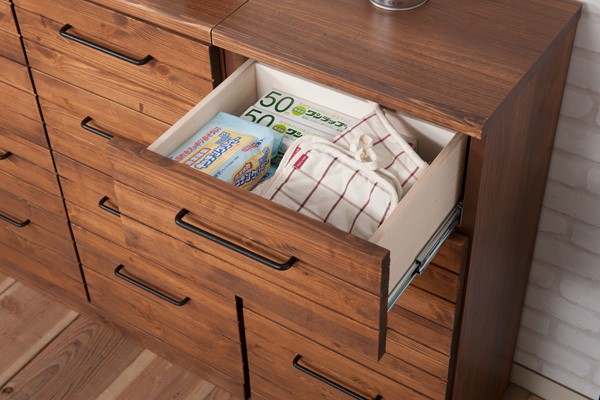 チェスト 引き出し収納 4段 幅80 高さ87 木製 日本製 完成品