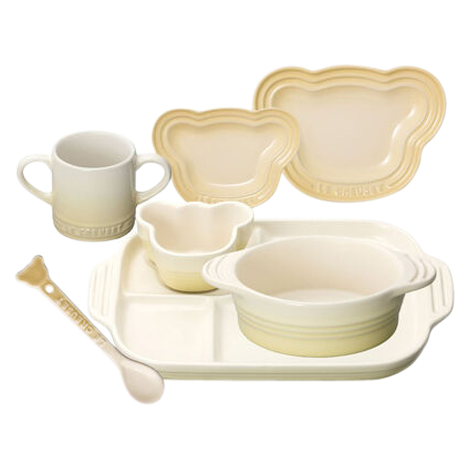 Le Creuset（ル・クルーゼ） お食い初め 食器セット 7点セット 男の子