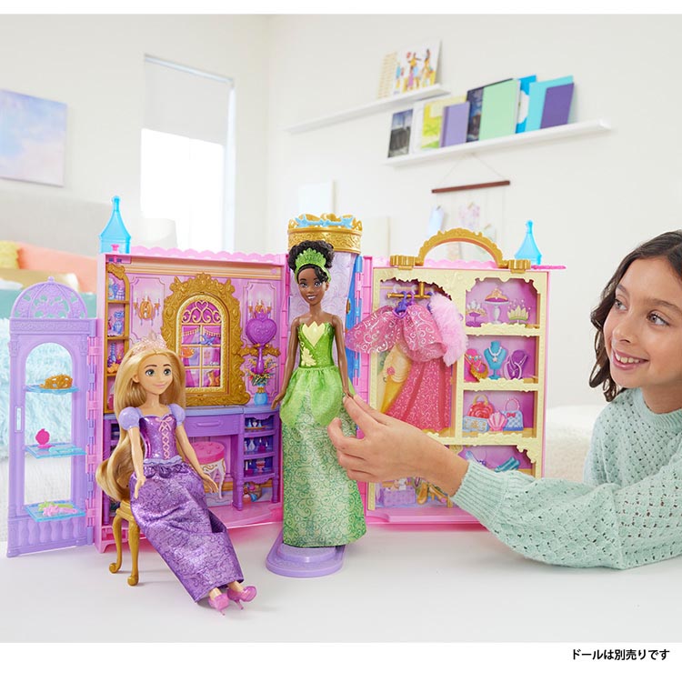 ディズニープリンセス ときめきクローゼット ドール別売 HXC20 ( 1
