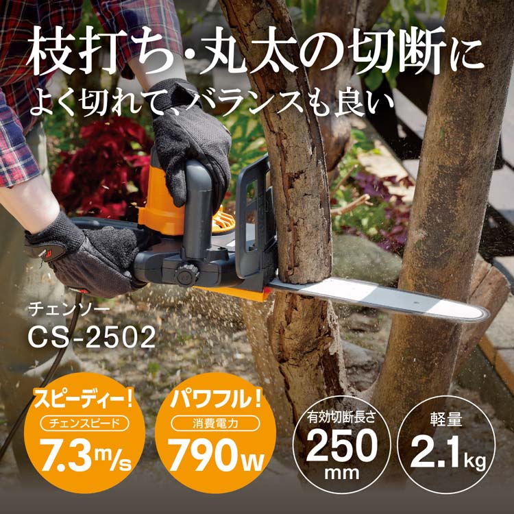 京セラ(リョービ) チェンソー ハーフトップハンドル CS-2502 616750B