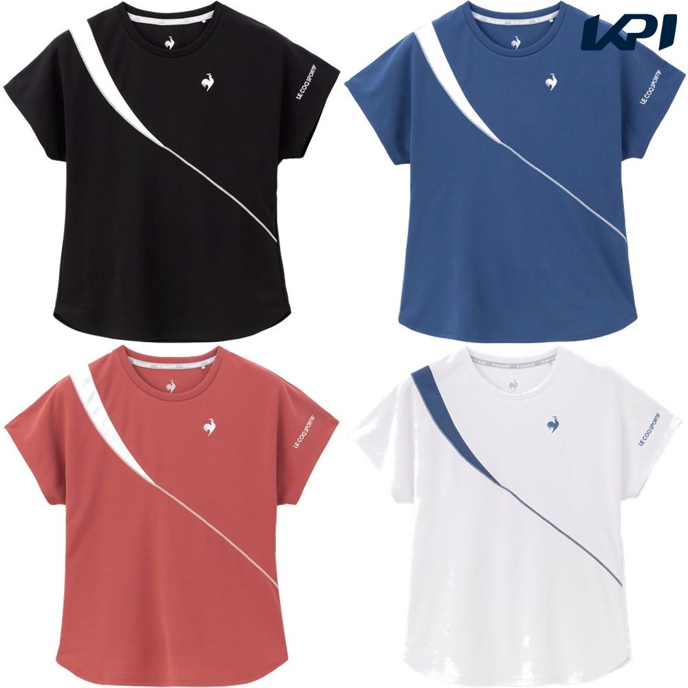 ルコック le coq sportif テニスウェア レディース 切替ゲームシャツ