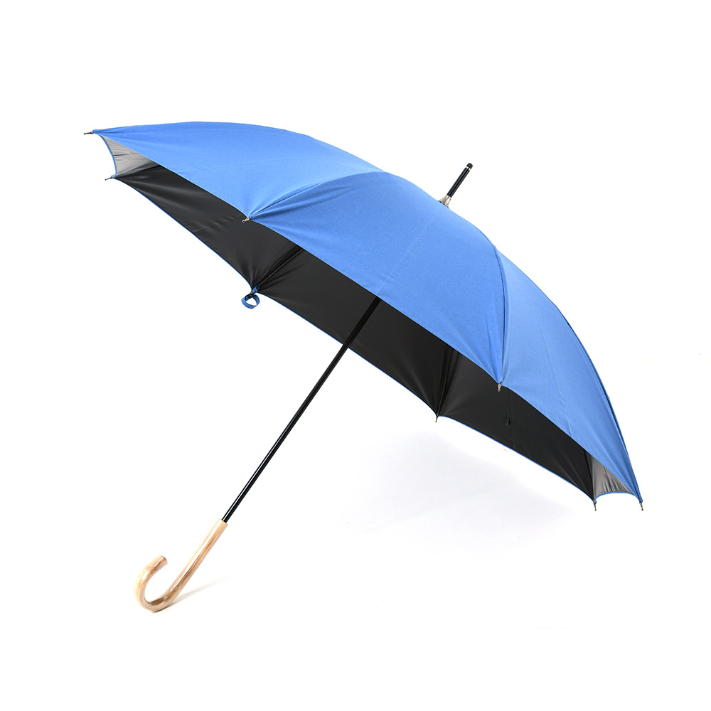 メンズ 傘 日本製 大人 小宮商店 晴雨兼用 長傘 8本骨 60cm 籐持ち手