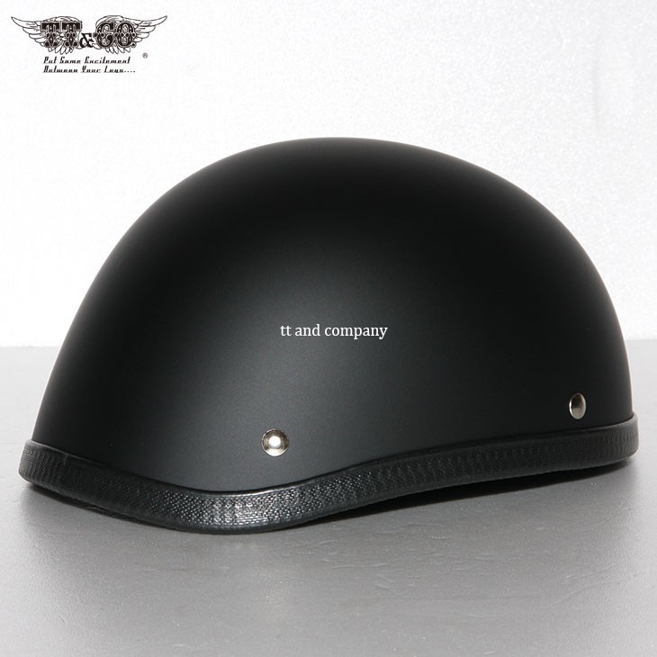 公道使用不可 イーグルロード マットブラックミニバイザー付 ハーフ