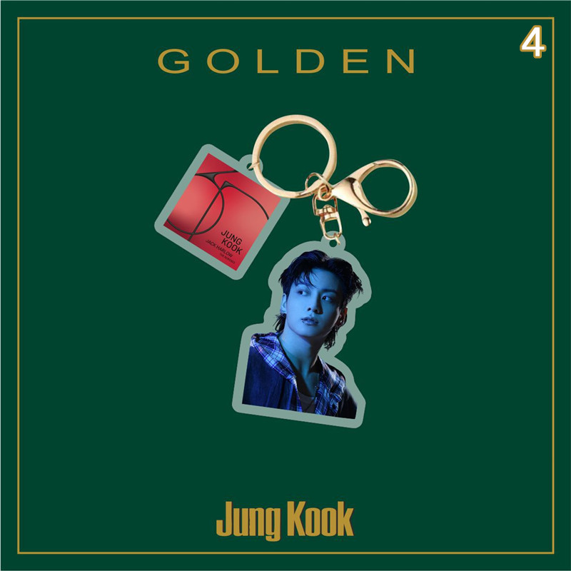 2番目半額 Jung Kookグッズ グク GOLDEN 防弾少年団 BTS バンタン 3D