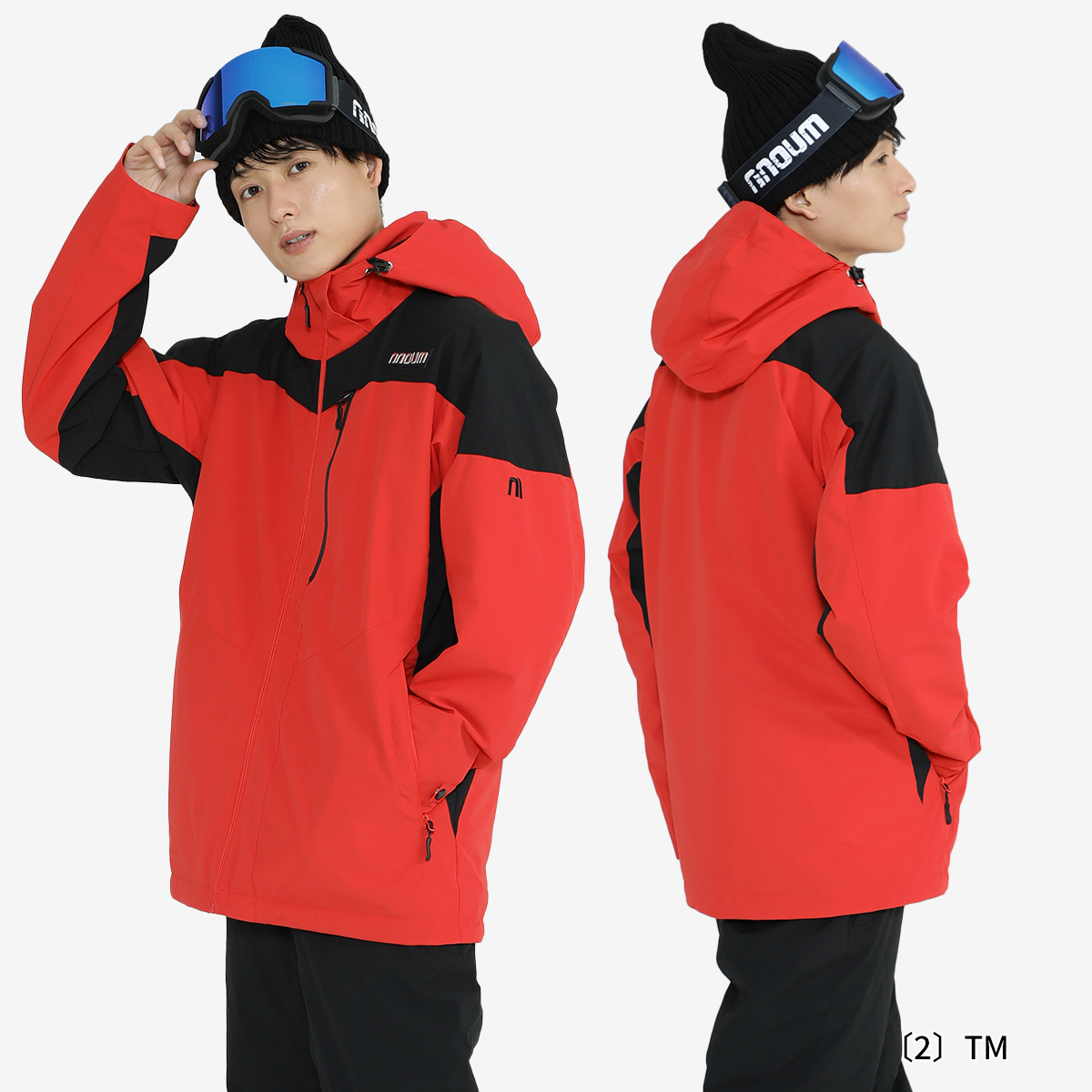 NNOUM 【22日限定！全品P10倍！】スキーウェア メンズ レディース 上下