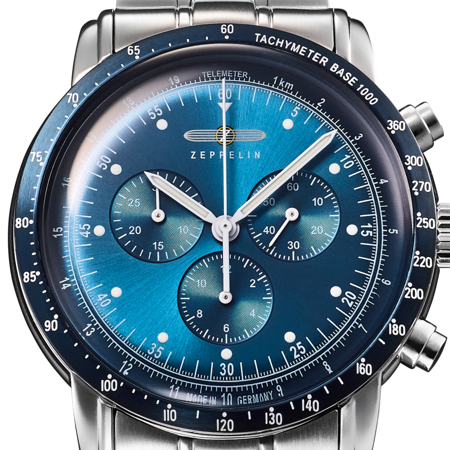 ZEPPELIN（ツェッペリン） 100周年記念シリーズ 日本限定 クロノグラフ