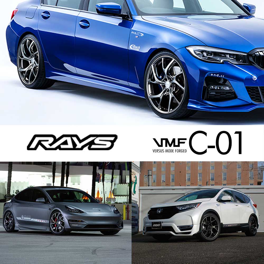 RAYS (4本セット価格) 19インチ 7.0J 5/114.3 RAYS レイズ VMF C-01