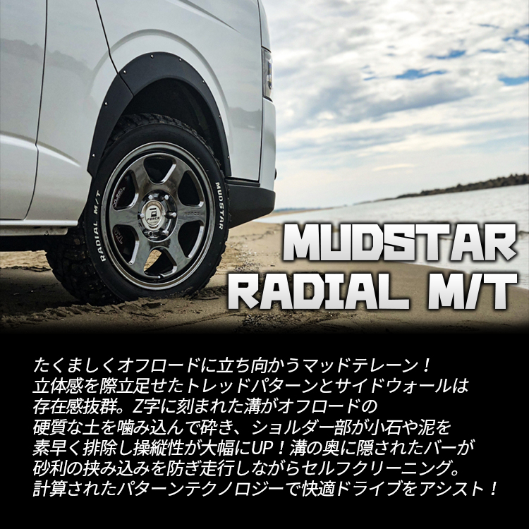 4本セット DAYTONA SS デイトナ 16x7.0J 5/114.3 +35 BK MUDSTAR