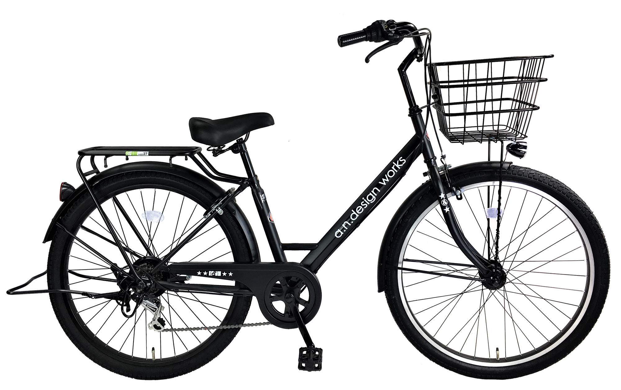 a.n.design-works 訳あり大特価 完全組立ヤクシン 自転車 27インチ