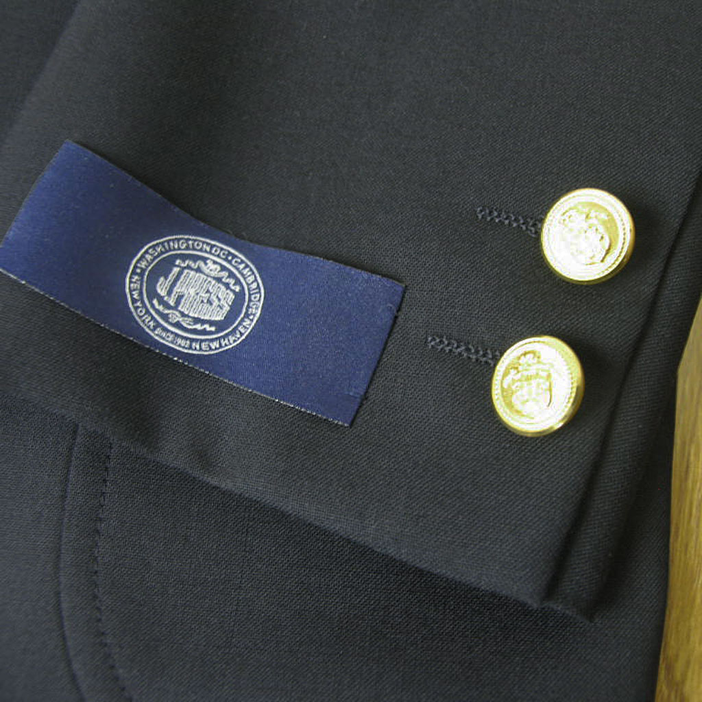 J.PRESS（J.プレス） 春夏 紺ブレザー メンズテーラード、金ボタン