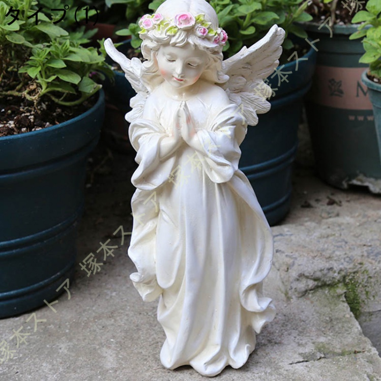 天使 置物 可愛い天使像 エンジェル ガール 恋愛 風水 雰囲気アップ