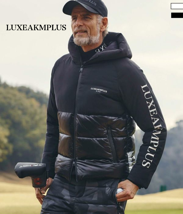 LUXE AKM PLUS SALE セール リュクスエイケイエムプラス 袖ロゴ中綿