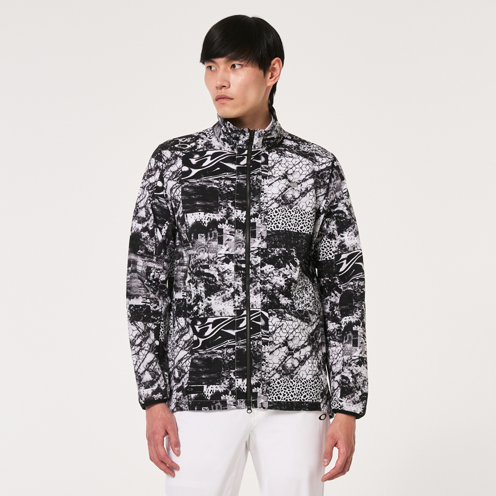 チャイまま専用。美品 Oakley スカル メンズゴルフジャケット 黒 楽天