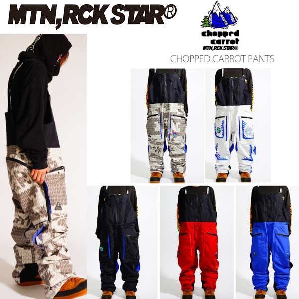 26-27 MTN ROCK STAR マウンテンロックスター CHOPPED CARROT PANTS