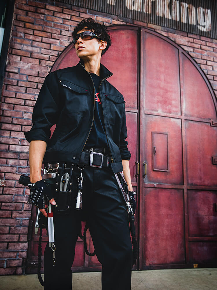 BURTLE（バートル） 作業服 上下セット ジャケット 1201 M-3L