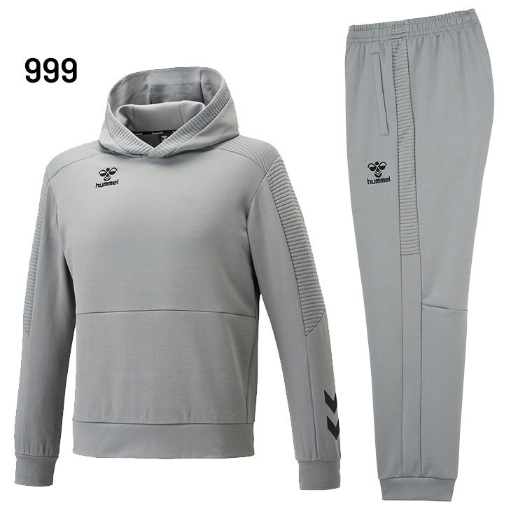 hummel（ヒュンメル） スウェット メンズ 上下 プルオーバーパーカー