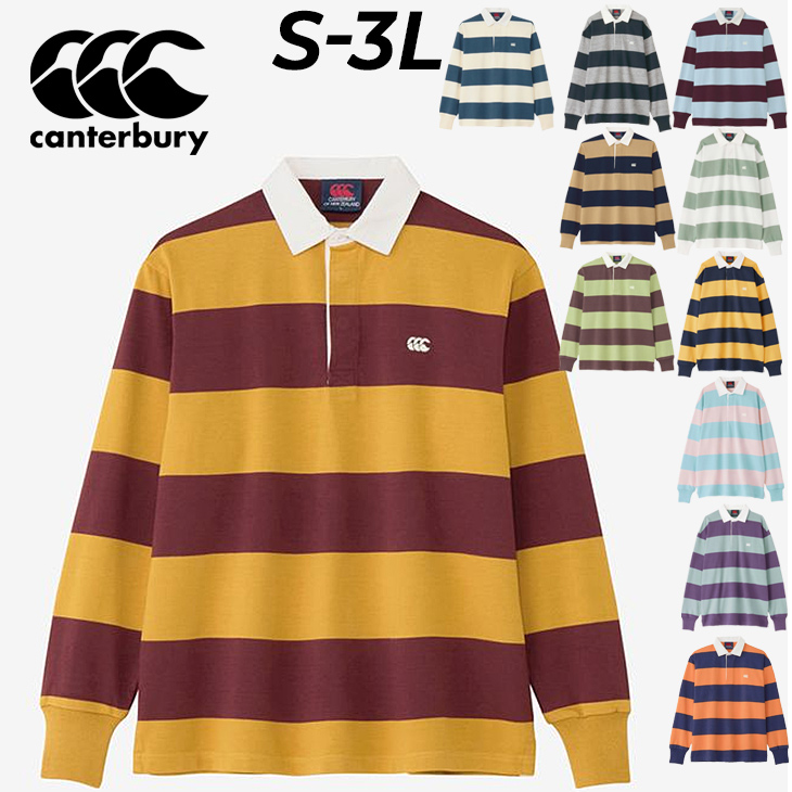 カンタベリー（Canterbury） ラガーシャツ 長袖 メンズ ユニセックス