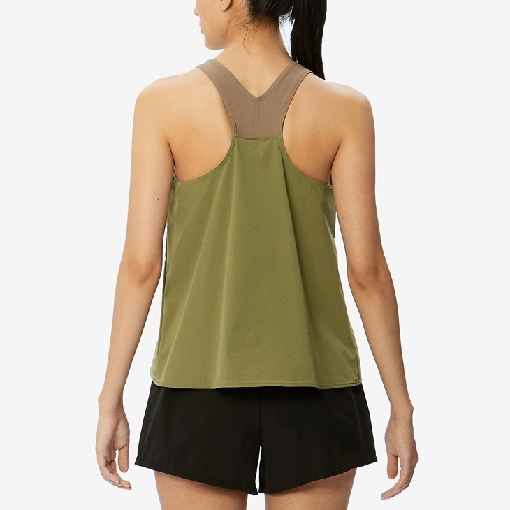 値下げ♪2回着用 speedoエアパ Lサイズ セージグリーン SFW22303 楽天