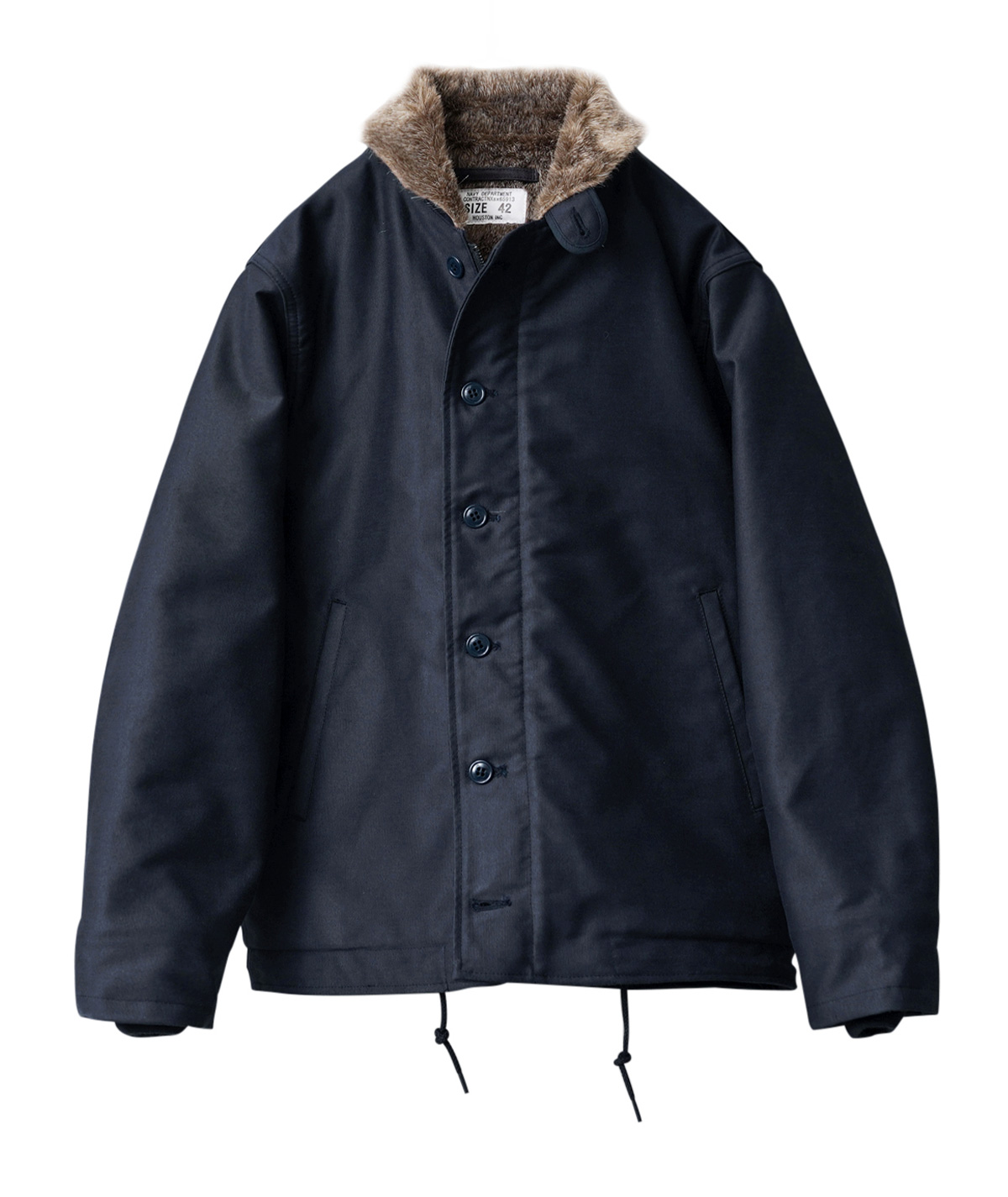 HOUSTON（ヒューストン） 5N-1XP N-1デッキジャケット タイト プレーン