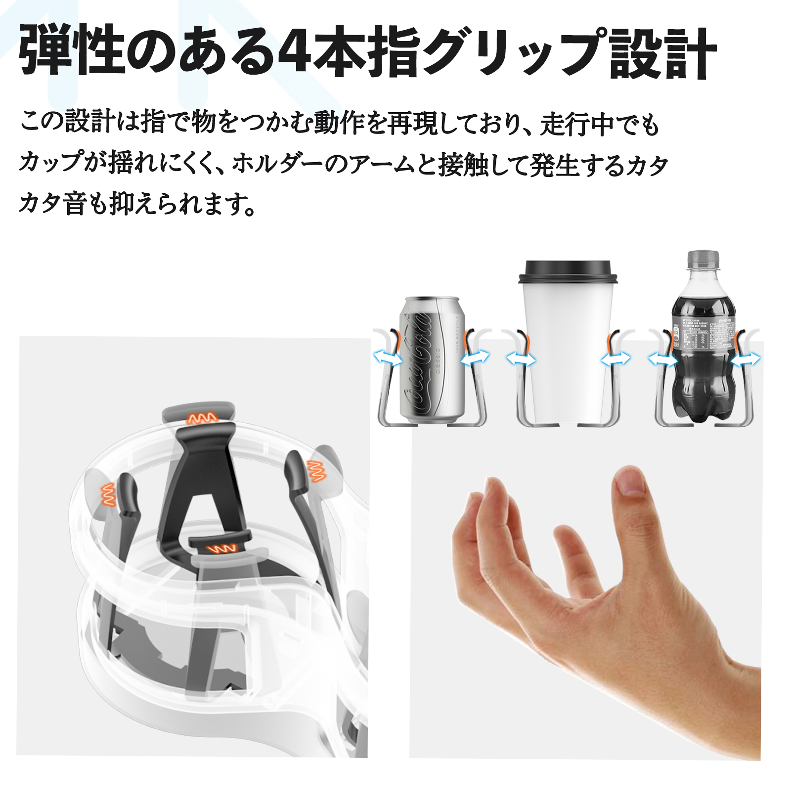 日産 キューブ CUBE Z12系 車用ドリンクホルダー 2in1 丸型 多機能 2つ