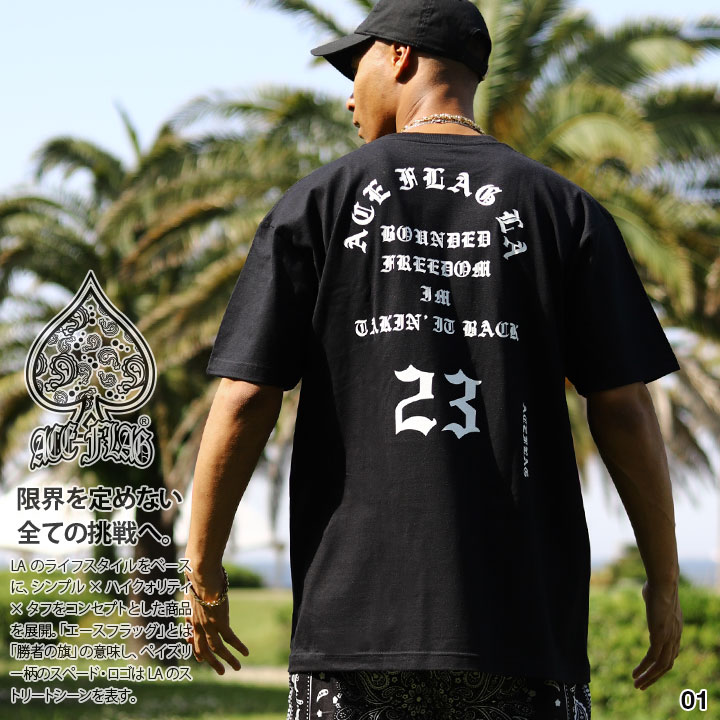 ACEFLAG（エースフラッグ） ACE FLAG Tシャツ 半袖 大きいサイズ
