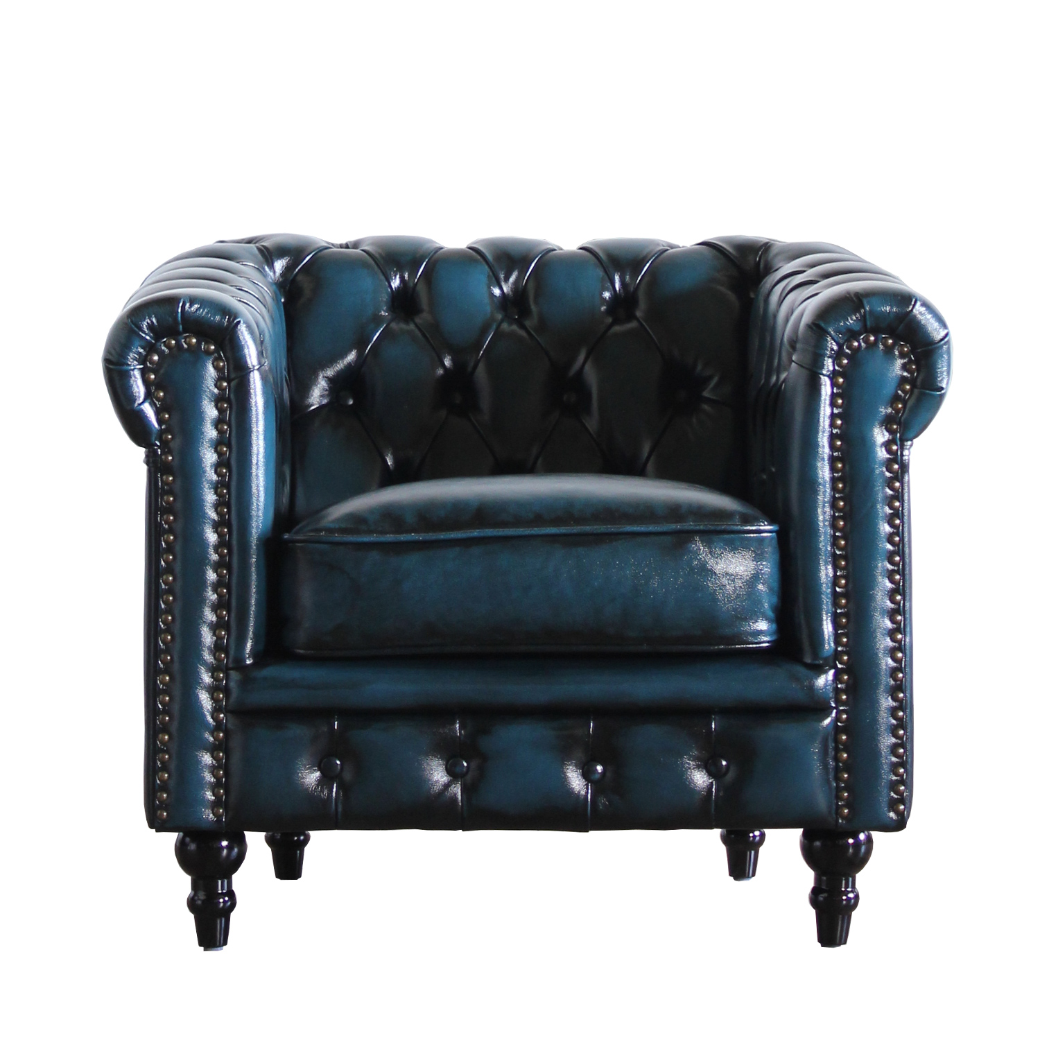 Vincent(ヴィンセント)シリーズ 1人掛け チェスターフィールド クラブ