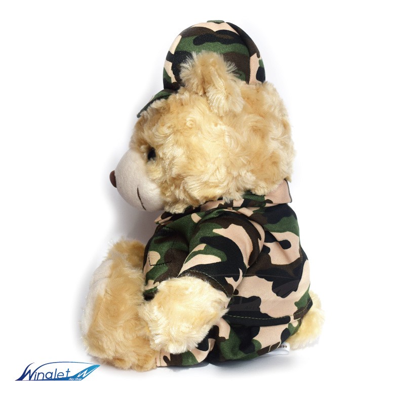 陸上自衛隊 JGSDF 迷彩 カモフラージュ テディー ベア 熊 ぬいぐるみ
