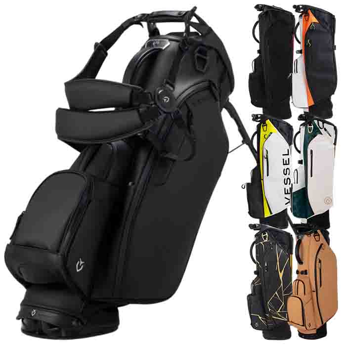 VESSEL ベゼル VESSEL PLAYER 4.0 PRO スタンド キャディバッグ 9.5型