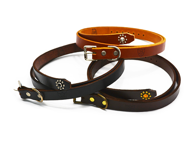 HTC(Hollywood Trading Company)】「0.75inch Leather Studs Belt