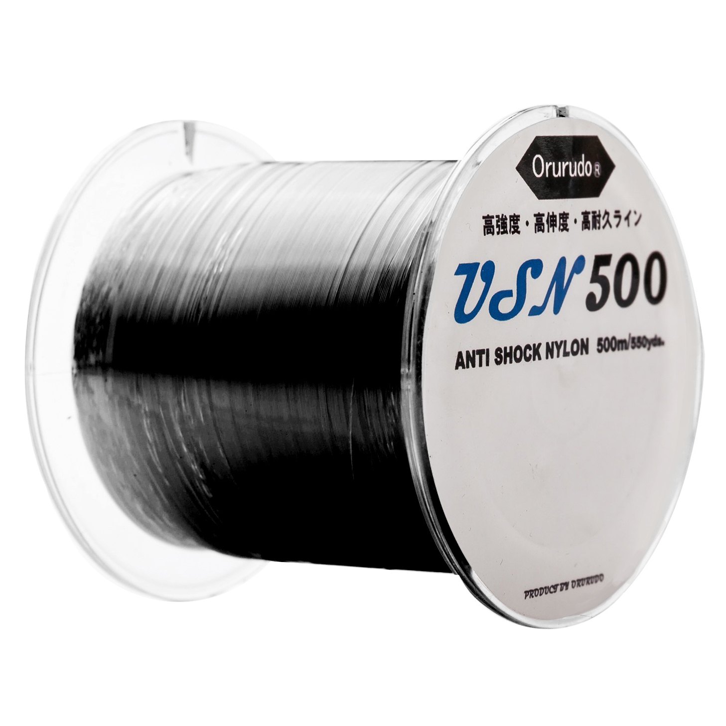 オルルド釣具 ナイロンライン USN500 釣り糸 0.4号〜10号 5カラー 2個