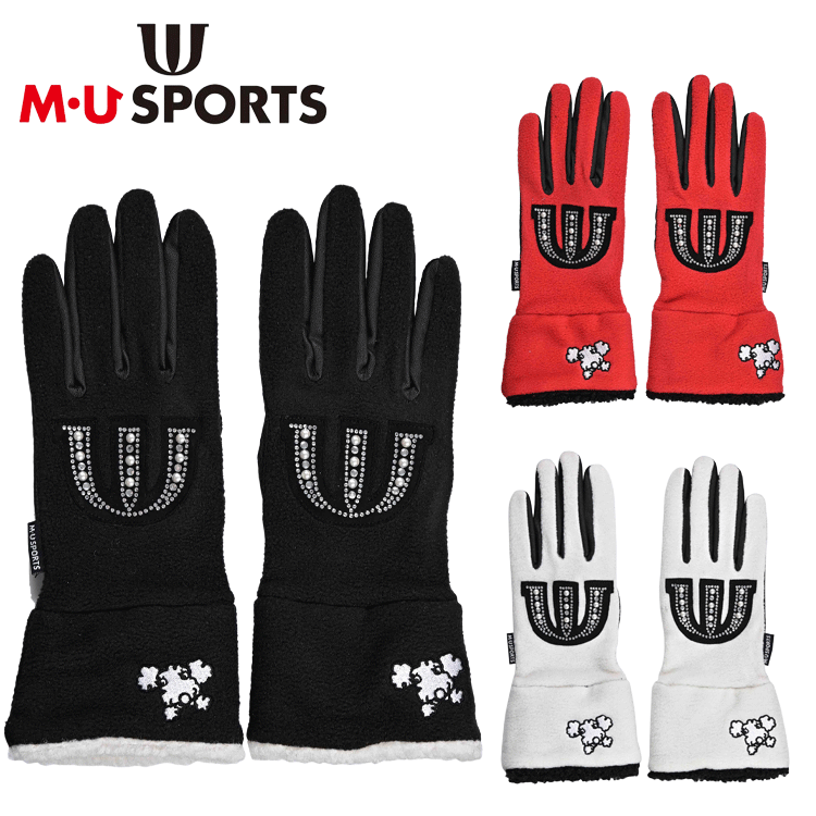 M・U SPORTS MU SPORTS MUスポーツ レディース キラキラモチーフ