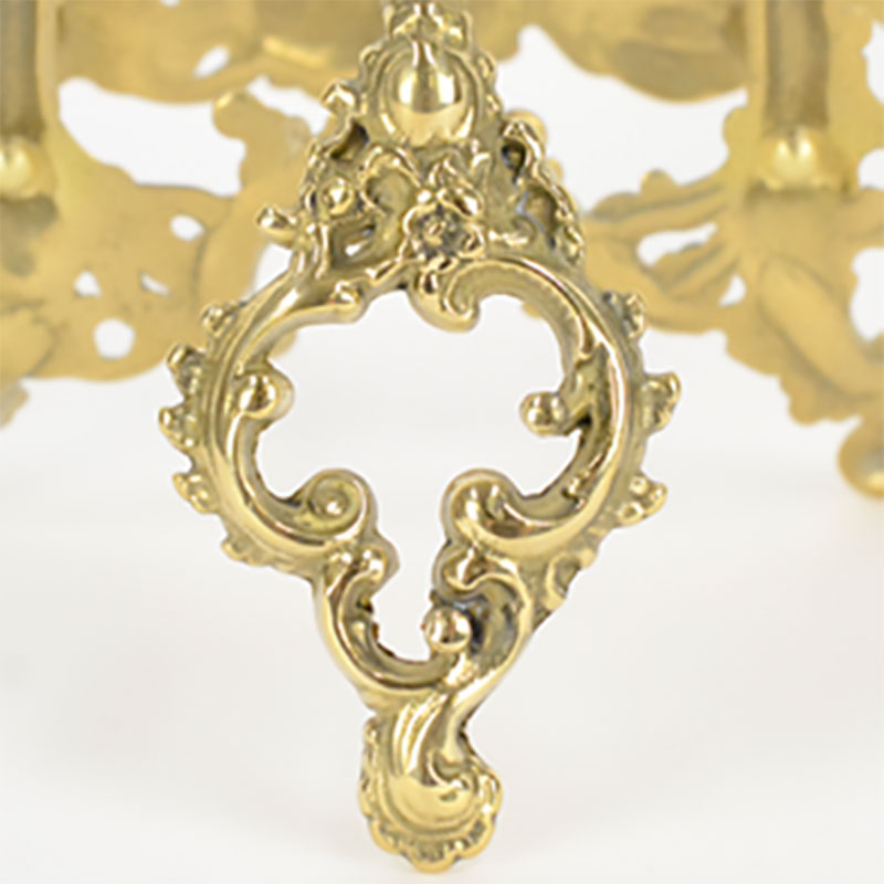 イーゼルスタンド 卓上 真鍮 ゴールド 84411 皿立て アンティーク調