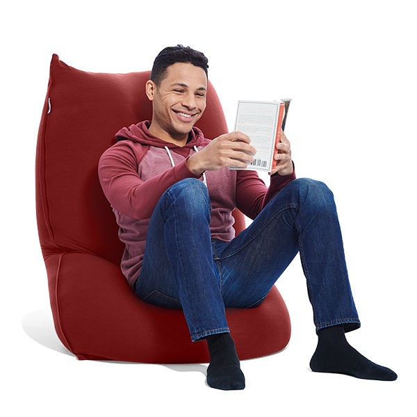 Yogibo Max ビーズクッション ワインレッド 魅力的な価格 Amazon.co.jp