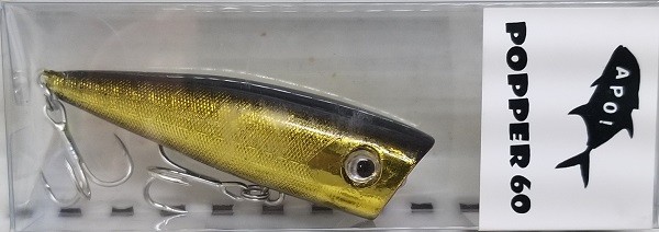 APO! ポッパー60 : ルアーショップYOSEMIYA - 通販 - Yahoo!ショッピング