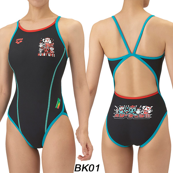 アリーナ（arena） レディース 競泳水着 練習用 ワンピース オープン