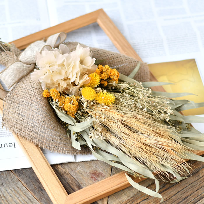 フルール エテ 』 no.5 壁掛けブーケ フルール エテ 』 no.5 壁掛けブーケ