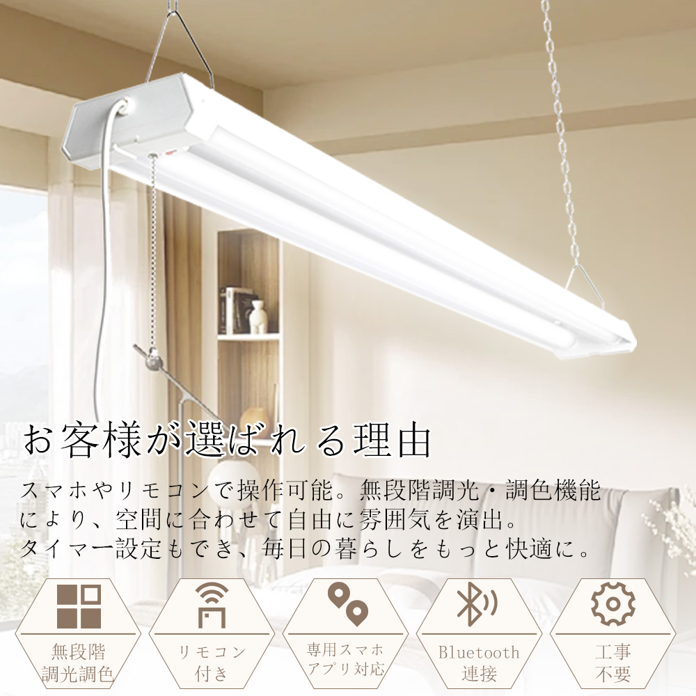 ペンダントライトled 吊り下げ チェーン付き プルスイッチ型 18w LED