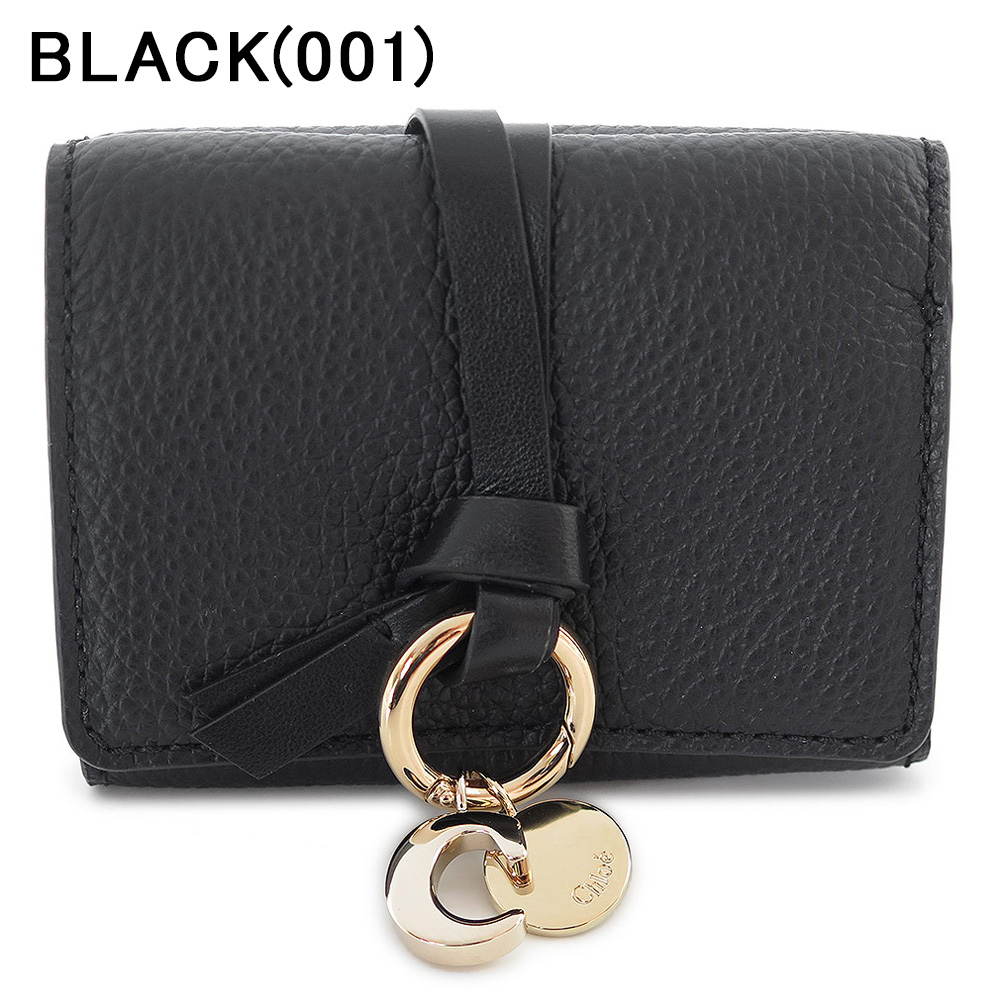 Chloe（クロエ） 折財布 レディース ALPHABET ミニ トリフォールド