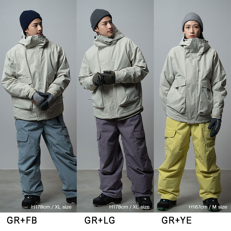 43DEGREES スキーウェア スノーボードウェア 上下セット レディース