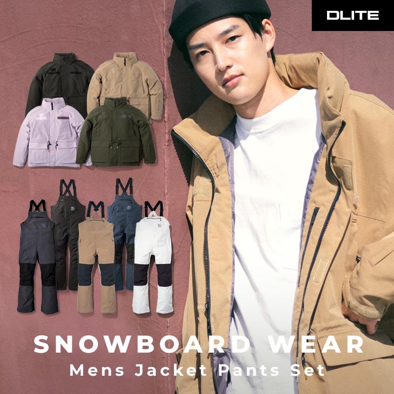 43DEGREES スノーボード ウェア メンズ ユニセックス 上下セット
