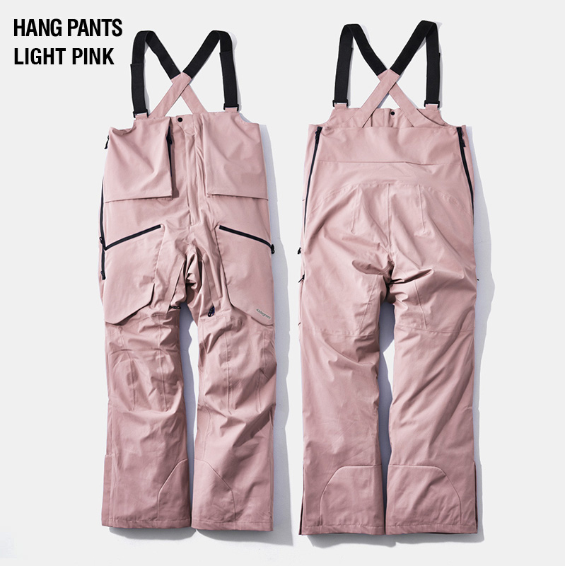 43DEGREES スノーボードウェア スキーウェア メンズ ビブ パンツ 単品