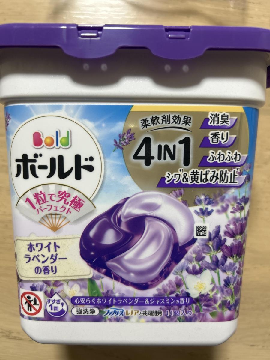 みんなのレビュー：「P&G ボールドジェルボール4D 心安らぐホワイト