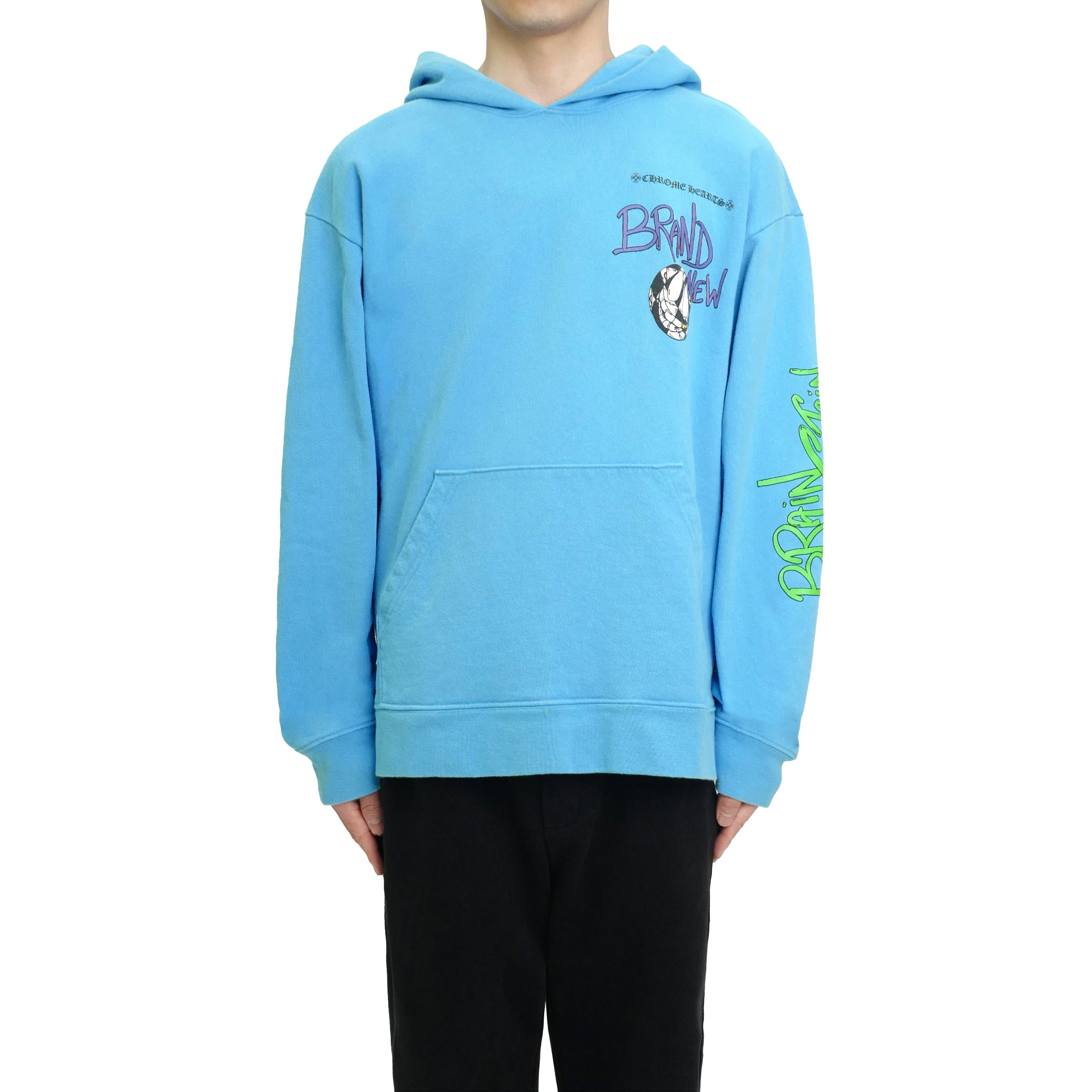 クロムハーツ SHENGLI ROAD MARKET マティーボーイ ブルー パーカー