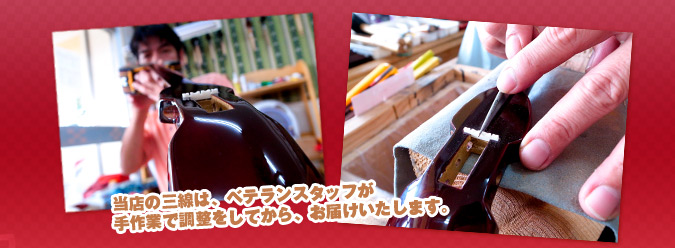 初心者向け 沖縄 三線 蛇皮模ハードケース 教本 チューナー他付属品有