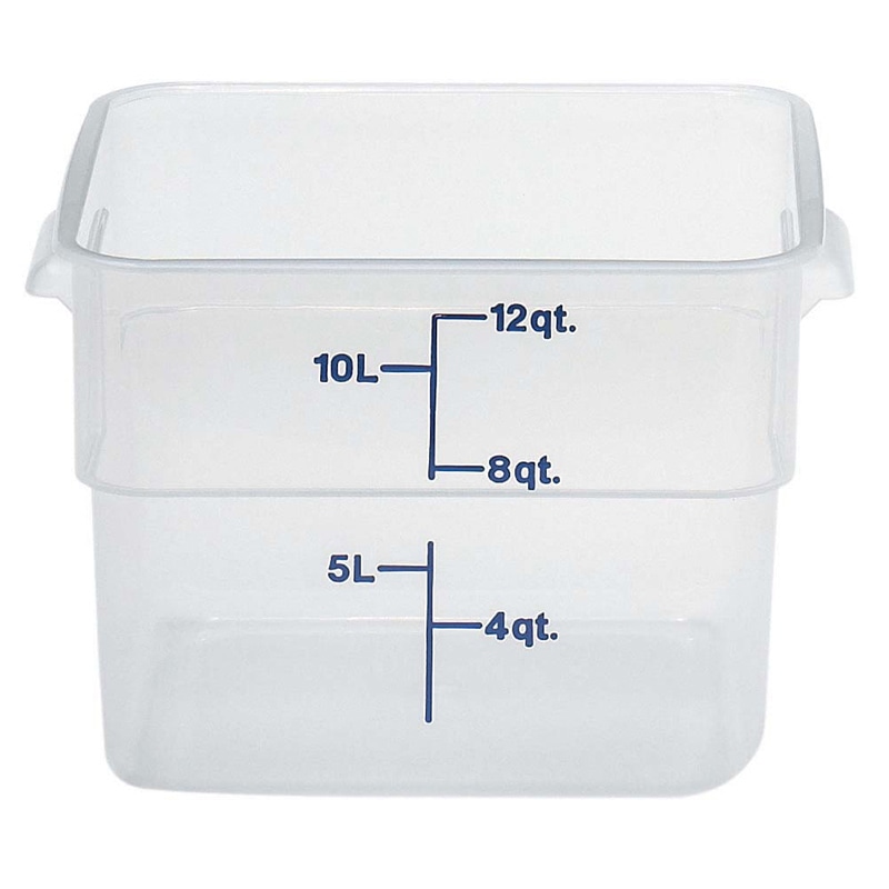 キャンブロ 角型 フードコンテナー本体 12SFSPP ナチュラル 1個（ご