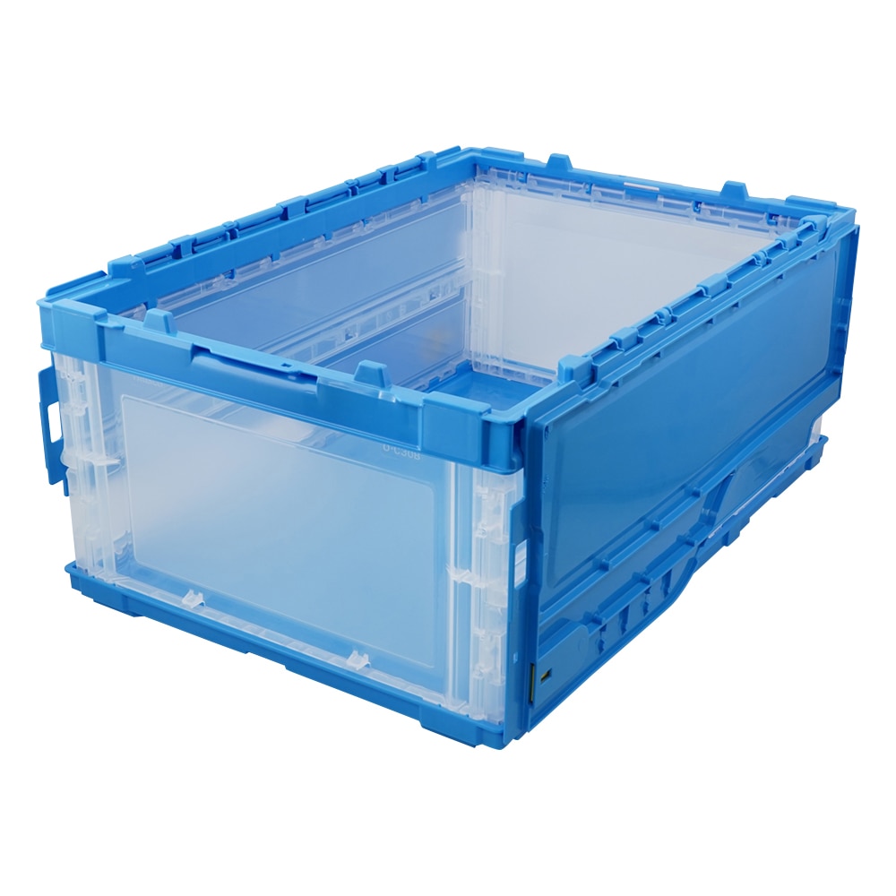 トラスコ中山 TRUSCO オリコン 薄型折りたたみコンテナ 50L ロックフタ