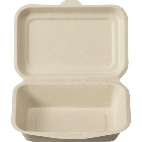 HEIKO 食品容器 バンブーペーパーウエア フードパック 3仕切り BFD3-22