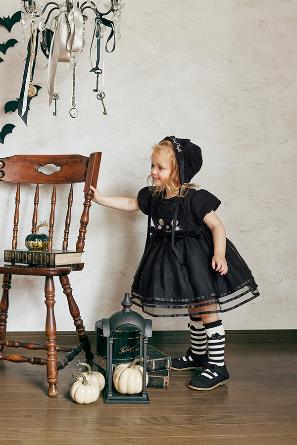 シャーリーテンプル 110 シャーリーテンプル♡110ストライプベアスカジャン