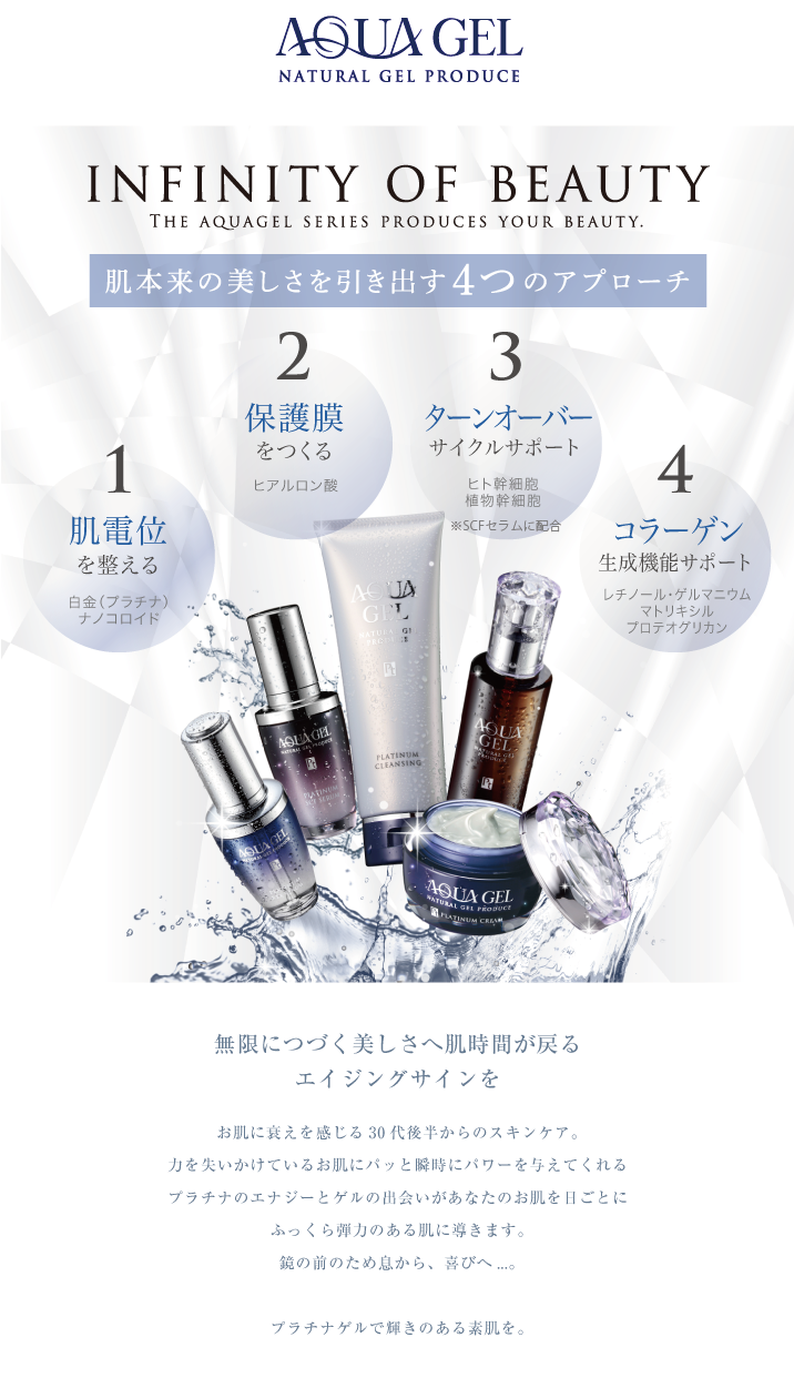 エステサロン品質、ゲル化粧品のラシンシア公式ショップ【定期購入